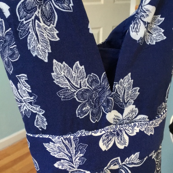 Blue floral romper large - Picture 5 of 6